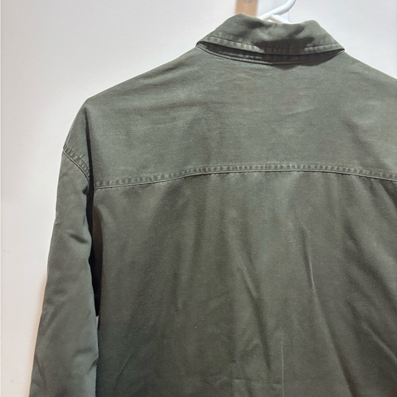 Vintage Coleman Olive Button-Up Shacket. - Picture 9 of 16